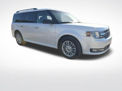 White Platinum Clearcoat Metallic 2015 Ford Flex SEL