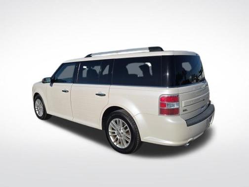 White Platinum Clearcoat Metallic 2015 Ford Flex SEL