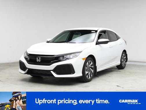 White 2018 Honda Civic LX