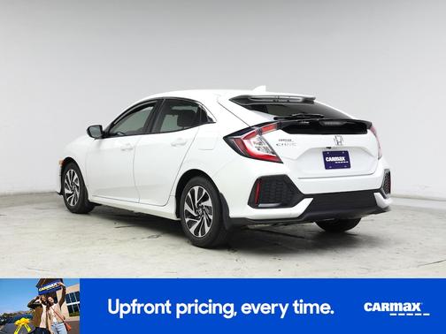 White 2018 Honda Civic LX
