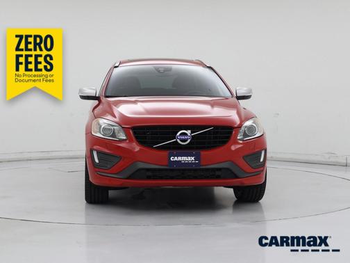 Red 2016 Volvo XC60 T6 R-Design