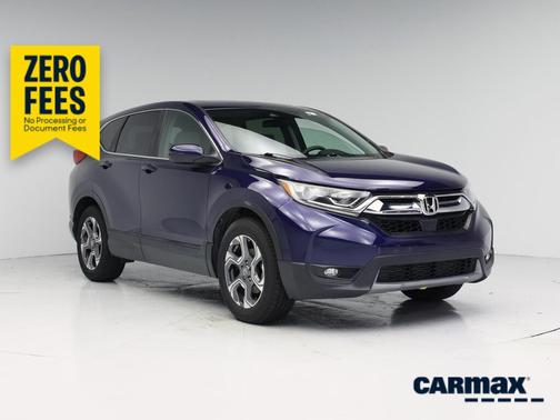 Blue 2017 Honda CR-V EX