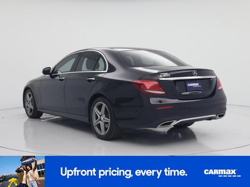 Black 2017 Mercedes-Benz E-Class