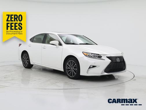 White 2016 Lexus ES 350