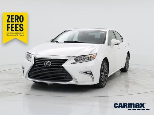 White 2016 Lexus ES 350