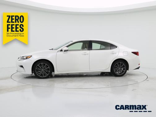 White 2016 Lexus ES 350