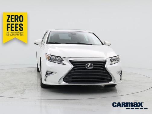 White 2016 Lexus ES 350