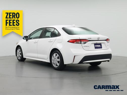 White 2021 Toyota Corolla LE