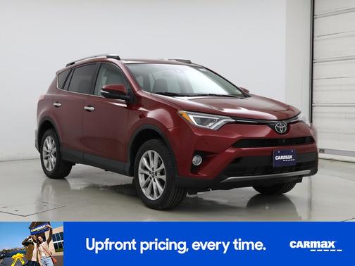 Red 2018 Toyota RAV4 Limited