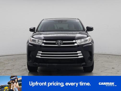 Black 2017 Toyota Highlander LE