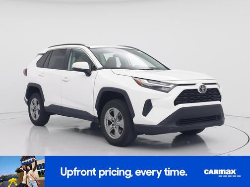 White 2022 Toyota RAV4 XLE