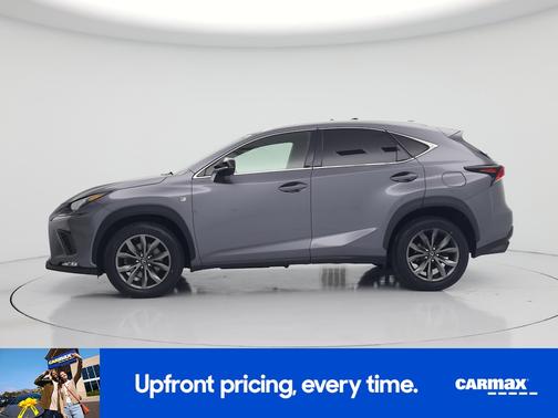 Gray 2018 Lexus NX 300 F-Sport