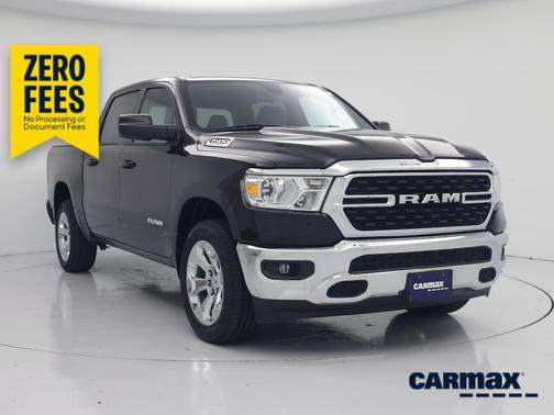 Black 2022 RAM 1500 Bighorn