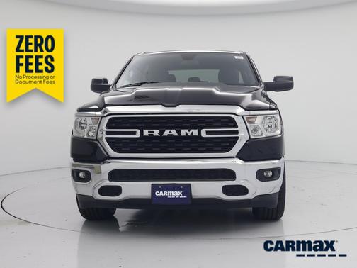 Black 2022 RAM 1500 Bighorn