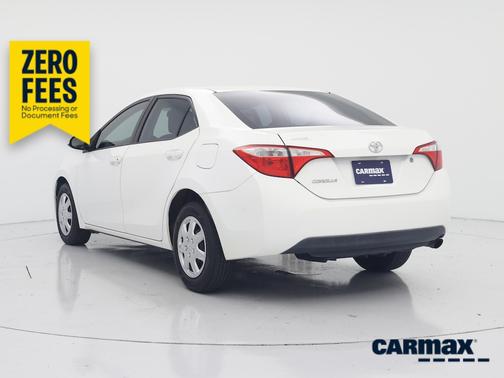 White 2014 Toyota Corolla L