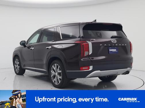 Burgundy 2021 Hyundai PALISADE SEL