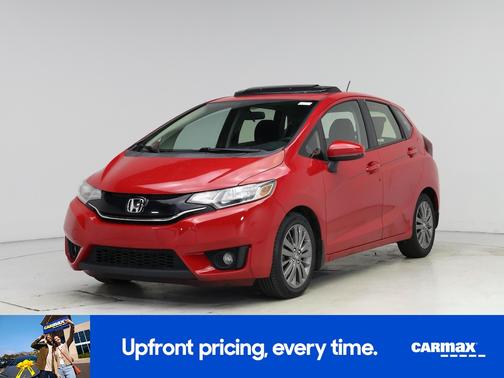 Red 2016 Honda Fit EX