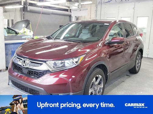 Burgundy 2019 Honda CR-V EX-L