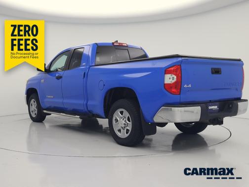 Blue 2020 Toyota Tundra SR5