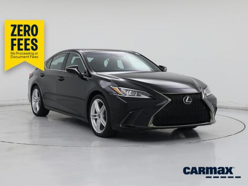 Black 2021 Lexus ES 350 F-Sport