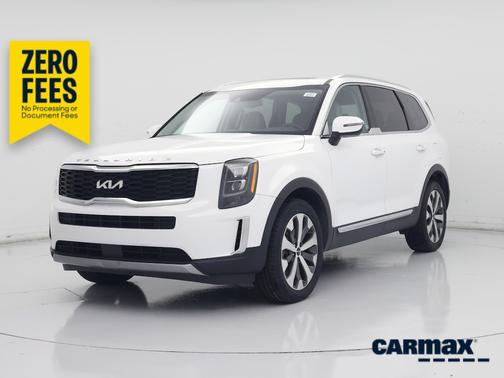 White 2022 Kia Telluride EX