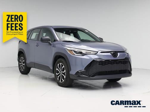 Blue 2025 Toyota Corolla Cross Hybrid S