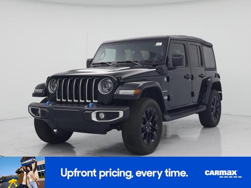 Black 2023 Jeep Wrangler 4xe Unlimited Sahara