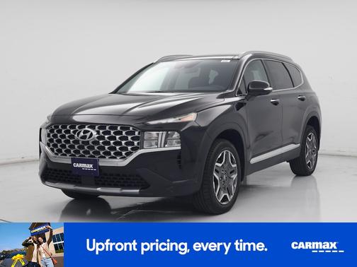 Black 2023 Hyundai SANTA FE HEV SEL Premium