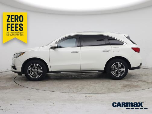White 2017 Acura MDX