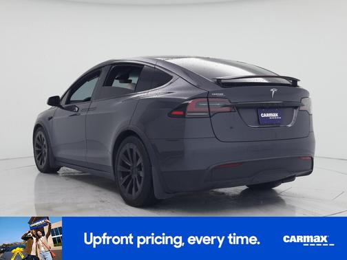 Gray 2022 Tesla Model X Plaid