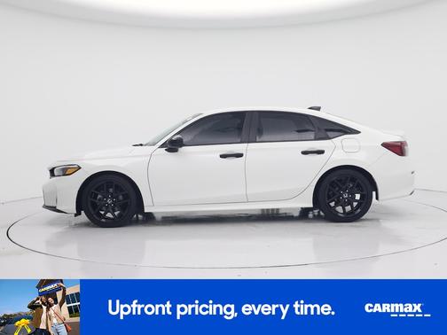 White 2025 Honda Civic Sport