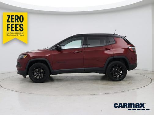 Red 2022 Jeep Compass Altitude