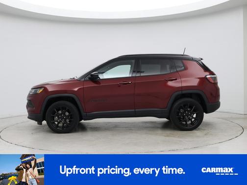 Red 2022 Jeep Compass Altitude