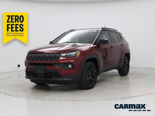 Red 2022 Jeep Compass Altitude