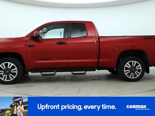 Red 2018 Toyota Tundra SR5