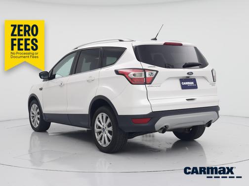 White 2017 Ford Escape Titanium