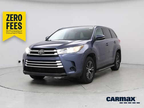 Blue 2018 Toyota Highlander LE
