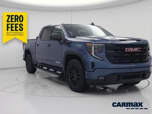 Blue 2024 GMC Sierra 1500 Elevation