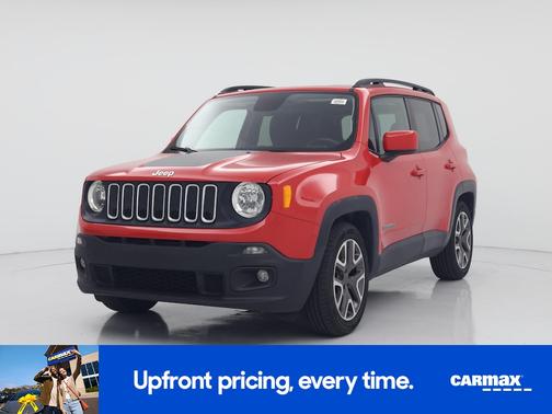 Red 2015 Jeep Renegade Latitude