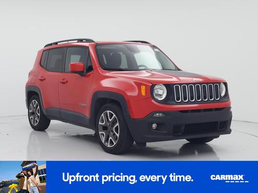 Red 2015 Jeep Renegade Latitude