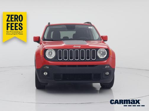 Red 2015 Jeep Renegade Latitude