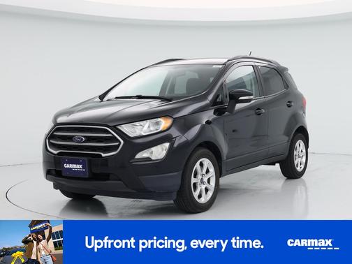 Black 2020 Ford EcoSport SE