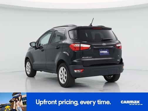 Black 2020 Ford EcoSport SE