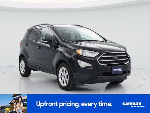 Black 2020 Ford EcoSport SE