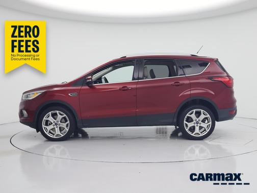 Red 2019 Ford Escape Titanium