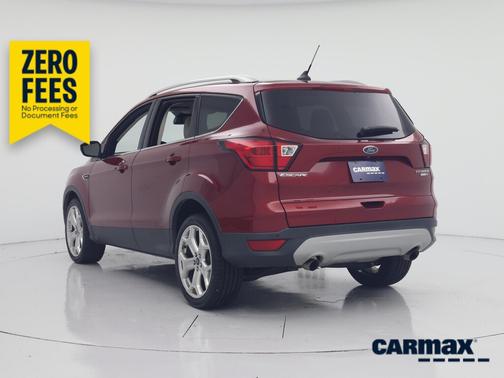 Red 2019 Ford Escape Titanium