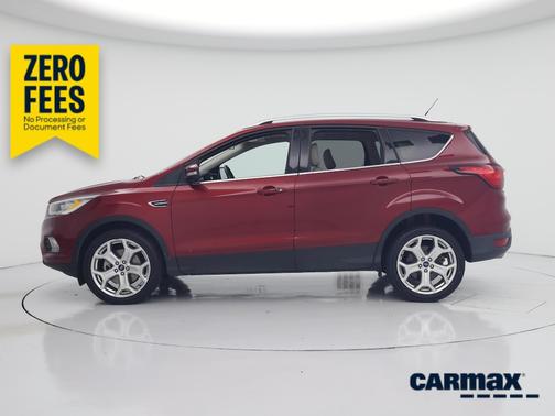 Red 2019 Ford Escape Titanium