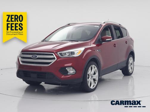 Red 2019 Ford Escape Titanium