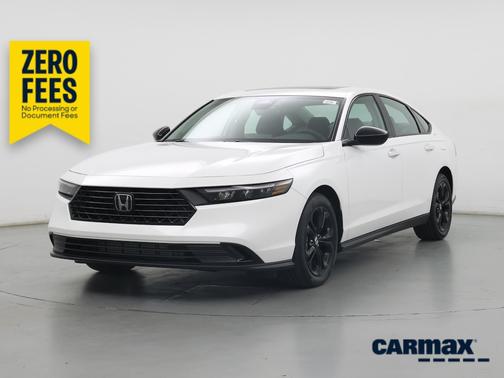 White 2025 Honda Accord SE