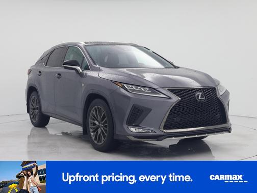 Gray 2020 Lexus RX 350 F-Sport